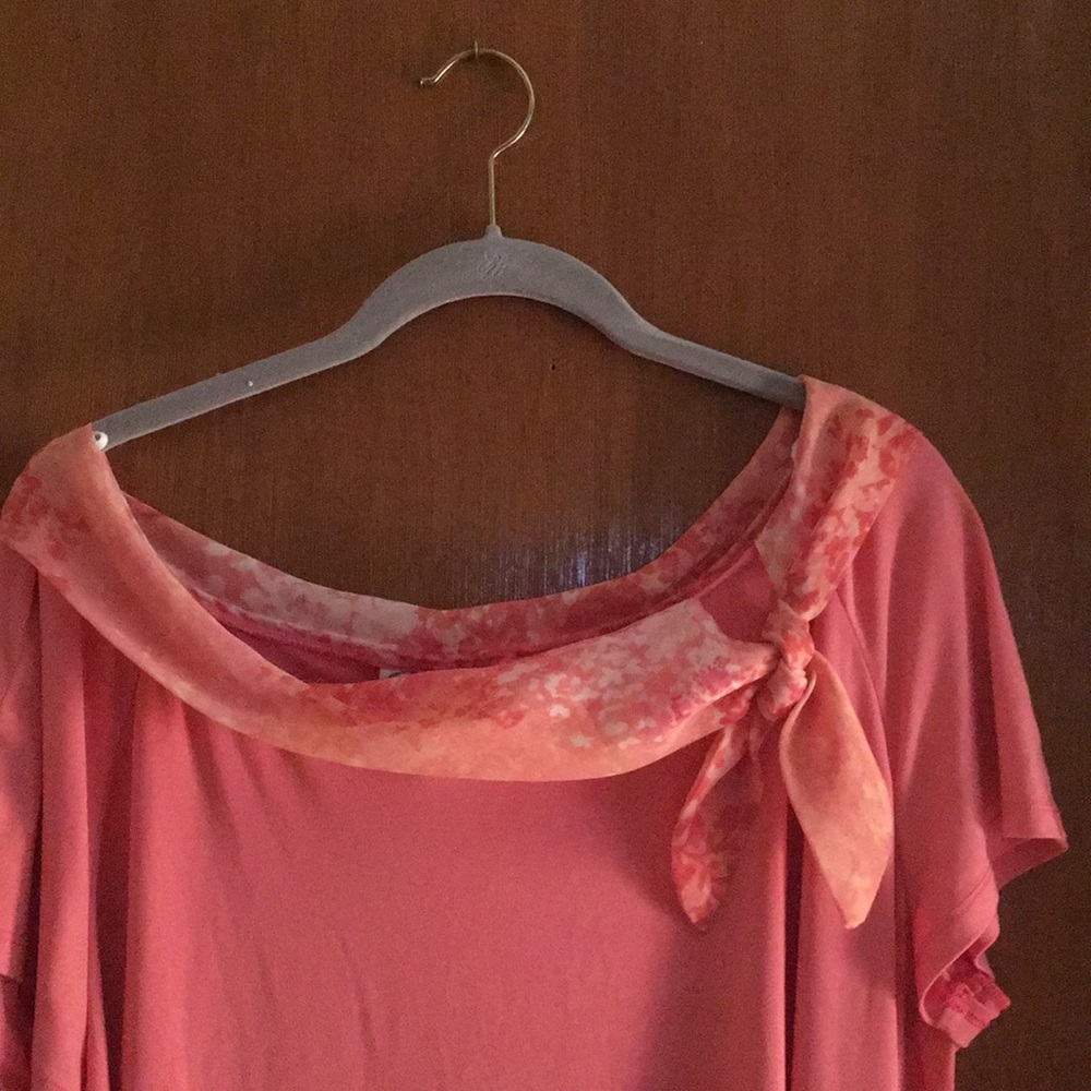 2 piece coral skirt set - Picture 4 of 5